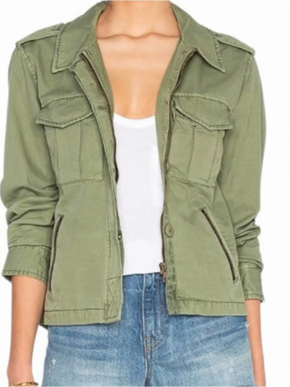 Sanctuary Utility Habitat Jacket In Olive **NWOT**  Size - XL - Picture 16 of 16